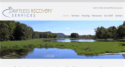 Desktop Screenshot of driftlessrecovery.com