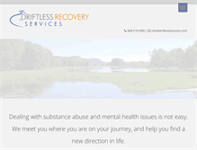 Tablet Screenshot of driftlessrecovery.com